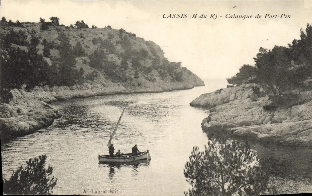 Cassis (B du R) - Calanque de Port-Pin — A. Labrot édit - Frente