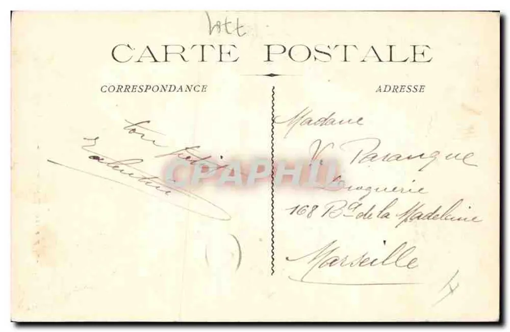 Cassis (B.-du-Rh.) - Vallon und Aiguille d'En-Vau — Verlag Valentin - Rückseite