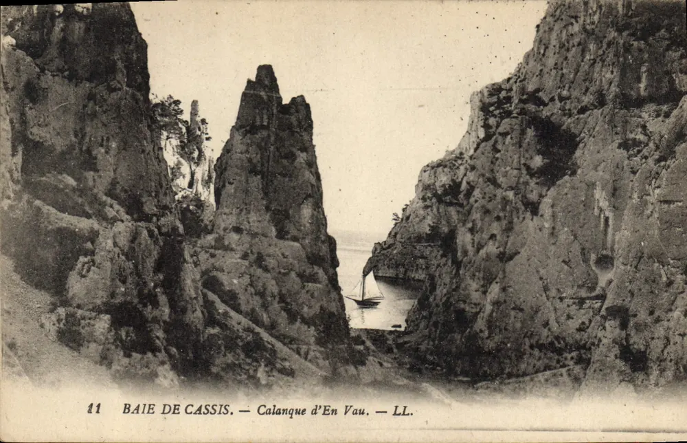 Baai van Cassis — Calanque d'En Vau — LL. — n°11 - Voorkant