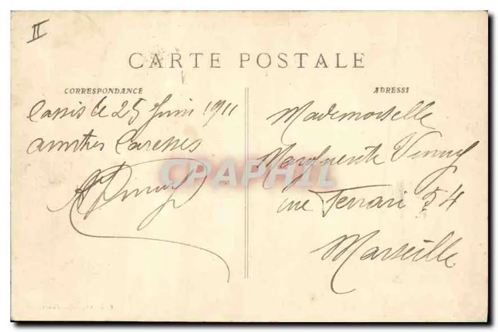 Cassis - Calanque d'En-Vau - A Agulha — P. Ruat, editor, Marselha - Verso