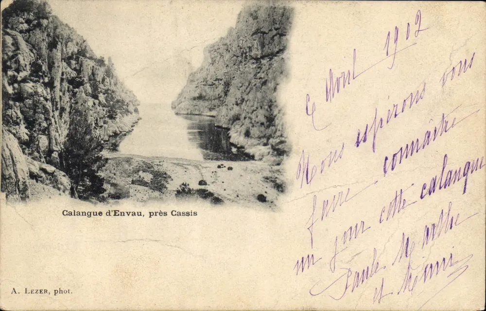 कैलांगू ऑफ़ एंवॉ, कैसिस के पास - ए. लेज़र, फोटोग्राफी - श्रृंखला की संख्या अदृश्य - आगे