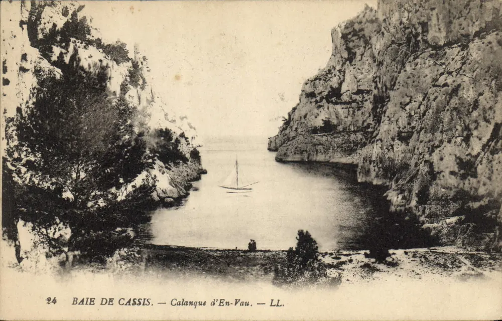 Baai van Cassis — Calanque d'En-Vau — LL. - Voorkant