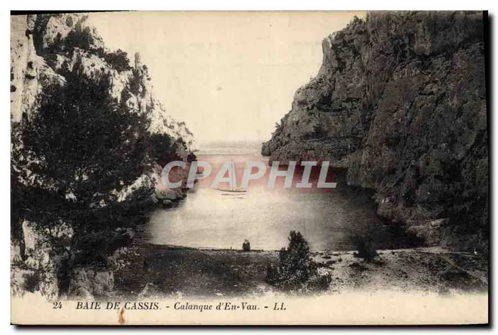 Baía de Cassis — Calanque d'En-Vau — LL, n°24 - Frente