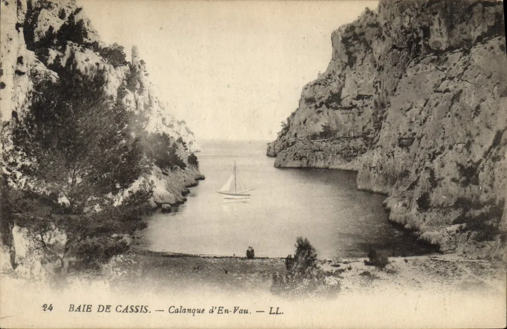 Baai van Cassis — Calanque d'En-Vau — LL. — N°24 - Voorkant