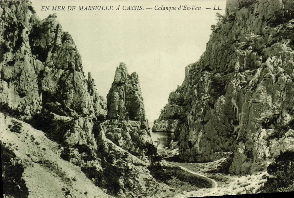 Calanque d'En-Vau — Im Meer von Marseille bis Cassis — LL. - Vorderseite