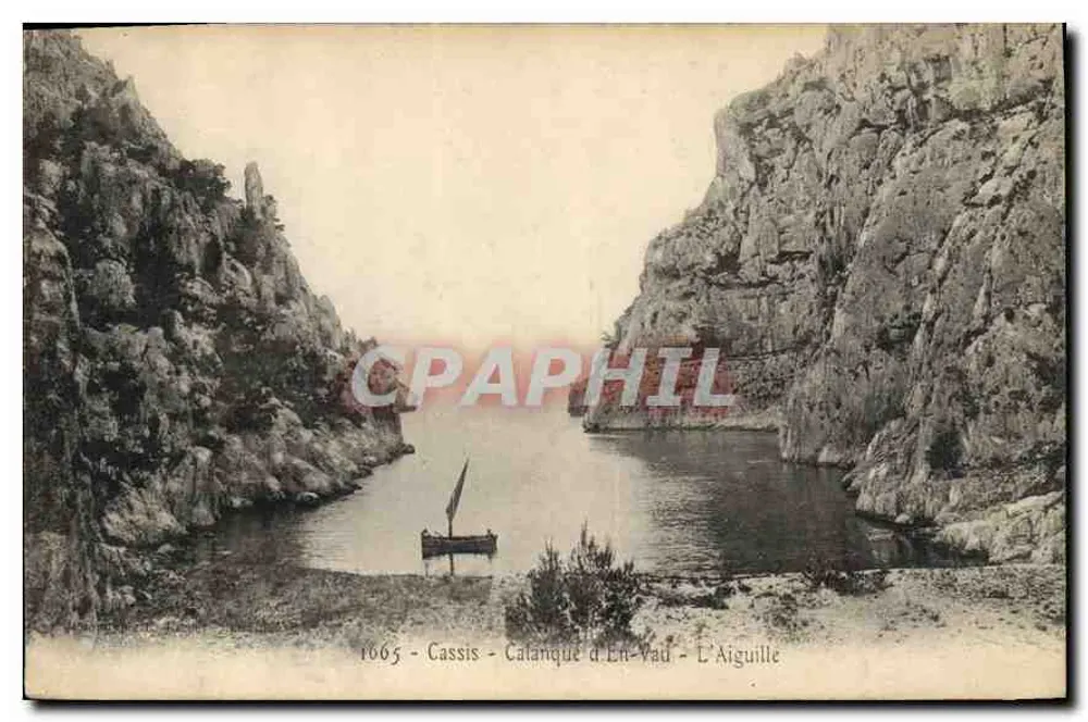Cassiss - Calanque d'En-Vau - L'Aiguille — 1665 - Frente