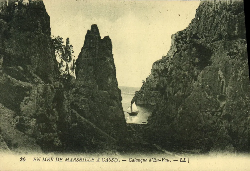 Calanque d'En-Vau — Cassis — Verleger LL, Nr. 26 - Vorderseite