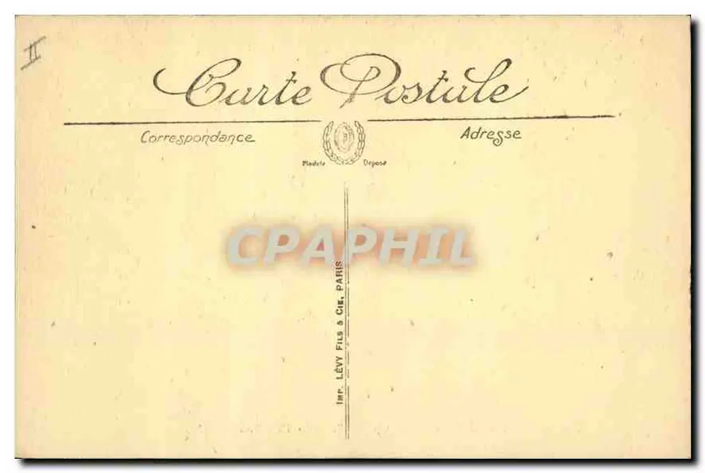 Calanque d'En-Vau — Cassis — Verleger LL, Nr. 26 - Rückseite