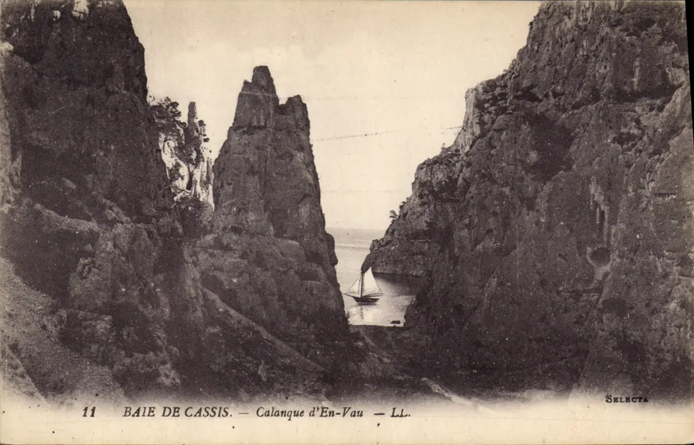 Baai van Cassis — Calanque d'En-Vau — Selecta - Voorkant