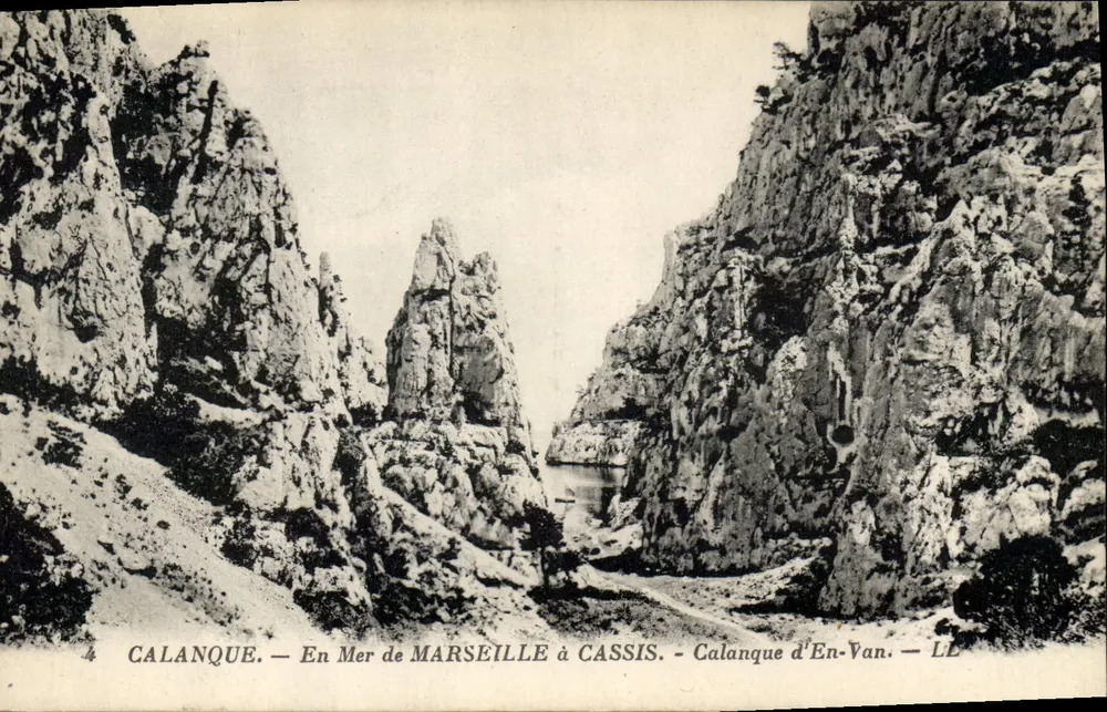 Calanque d'En-Van — Im Meer von Marseille bis Cassis — Calanque — LE - Vorderseite