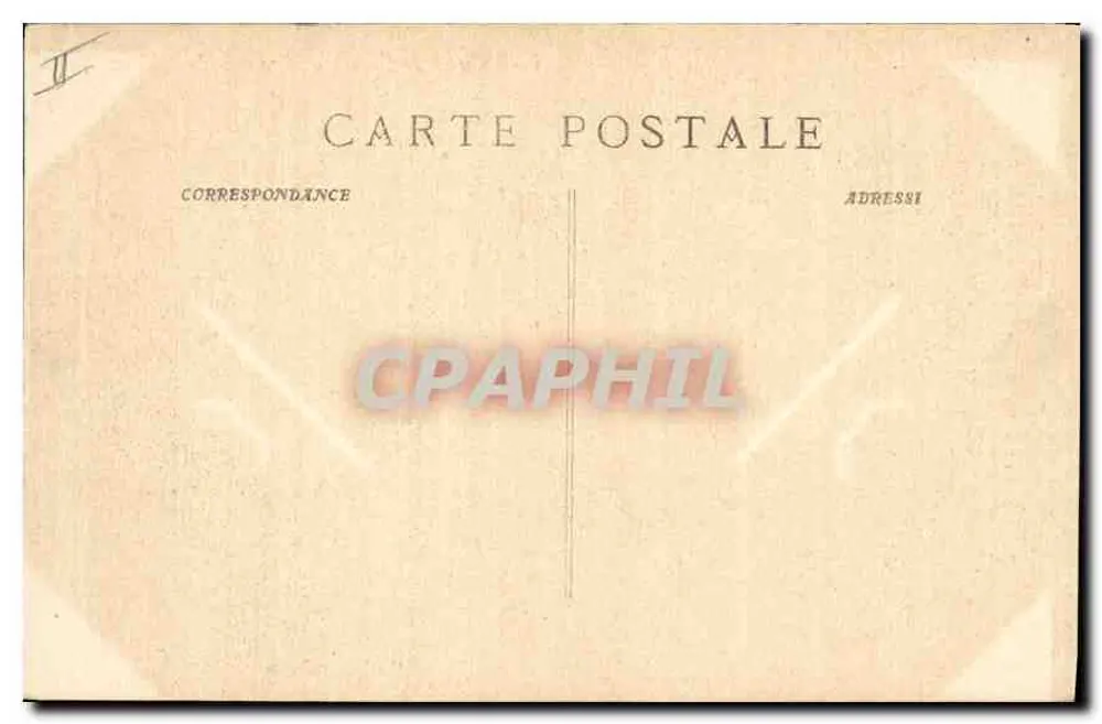Falaise de l'Oule und Castel-Viel (Cassis) — Panoramablick — Serie 8, unbekannter Verlag - Rückseite