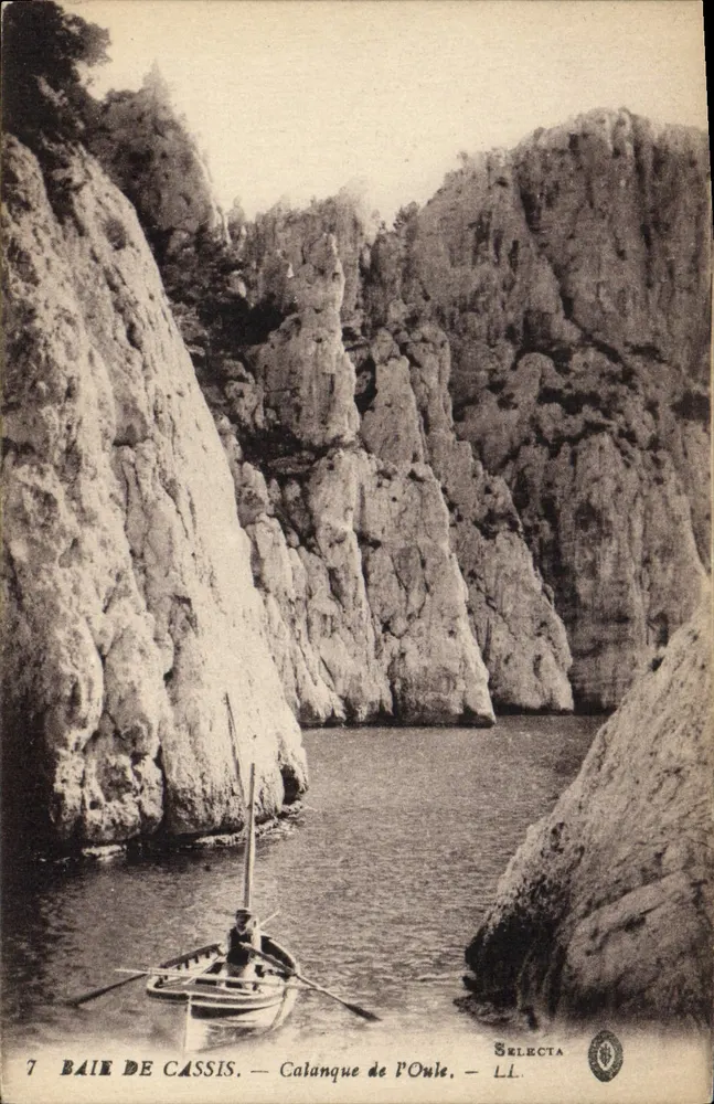 Baía de Cassis — Calanque de l'Oule — Selecta LL - Frente