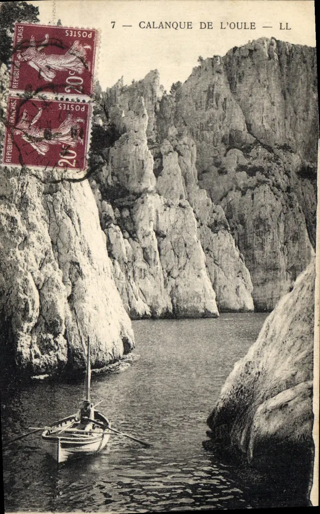 Calanque de l'Oule — LL — n°7 - Frente