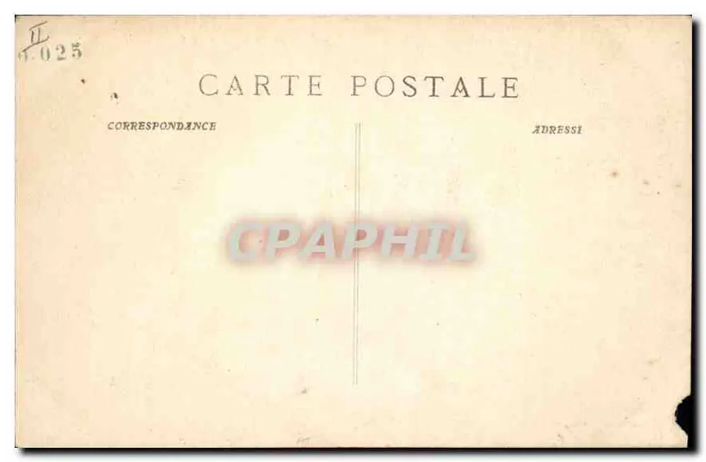 Fels von der Oule und Castel-Viel (Cassis) — Panoramablick — unbekannter Verlag, Seriennummer 8 - Rückseite
