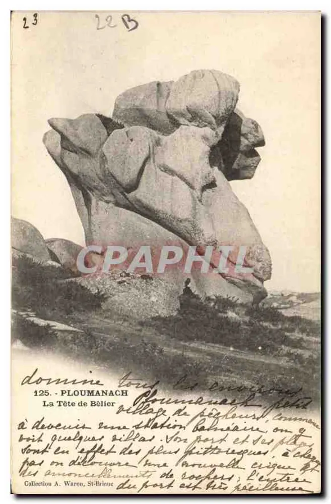 A Cabeça de Béliér — Ploumanach, aldeia de pescadores - Frente