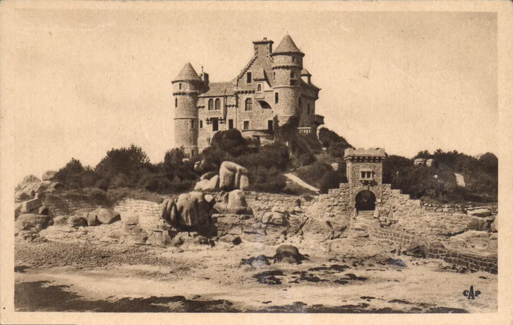 Schloss Costaëres — P loumanach — Cés Arts Photomécanique - Vorderseite