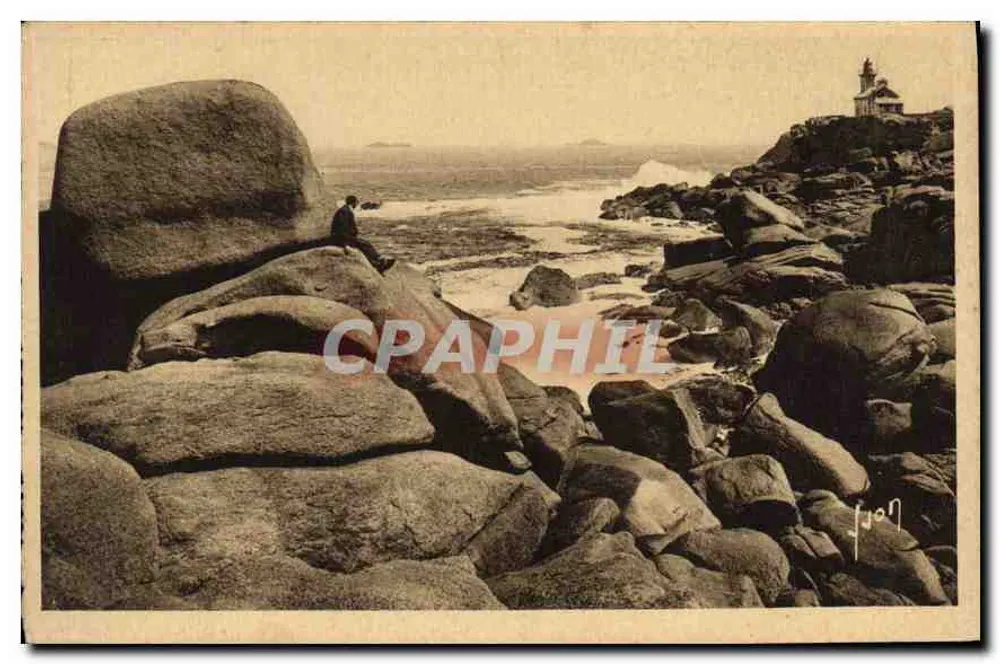 Die Felsen des Leuchtturms — PLOUMANACH (Côtes-du-Nord) — Les Éditions d'Art, Paris - Vorderseite
