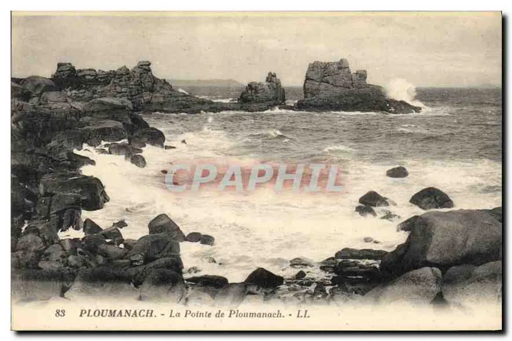 Ploumanach - A Ponta de Ploumanach — LL, n°83 - Frente