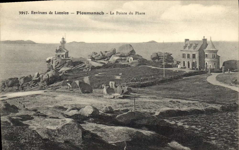 Arredores de Lannion — Pleummanach — A Ponta do Farol — Editor: 3957 - Frente