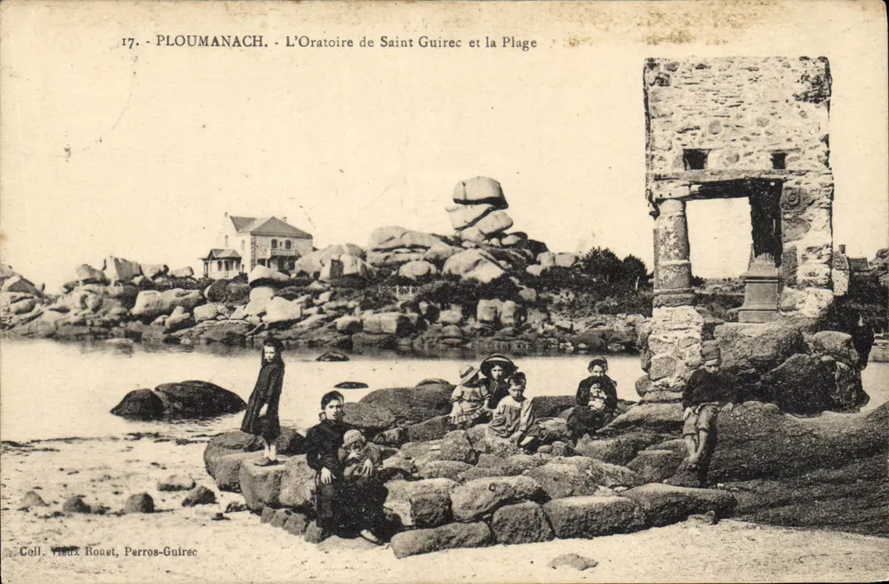 PLOUMANACH - Das Oratorium Saint Guirec und die Strände - Sammlung Vieux Rouet, Perros-Guirec - Vorderseite