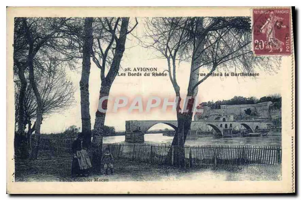 Avignon — Die Ufer des Rhônes — Ansicht von Barthelasse — Ph. Combier Macon - Vorderseite
