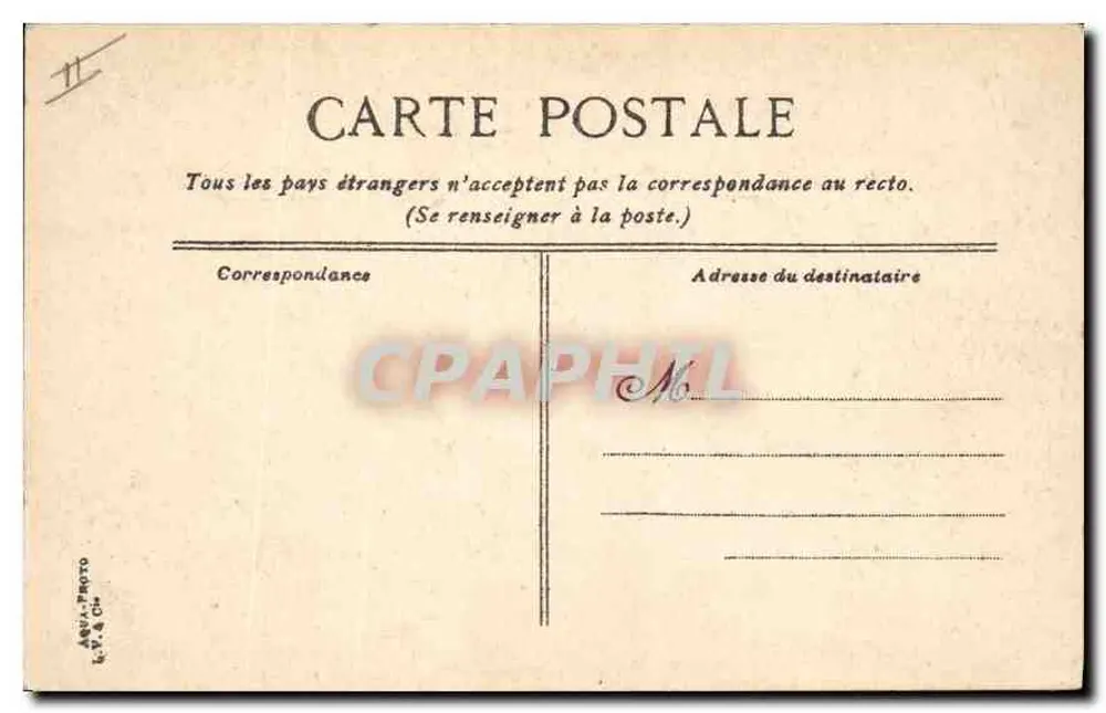 Avignon — O Museu Calvet — editor L.V. KOS, n°18 - Verso