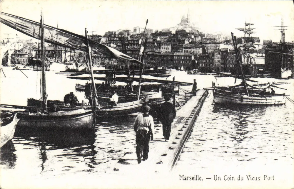 Marseille — Ecke des alten Hafens — Edition OSIRIS - CASSIS - Vorderseite