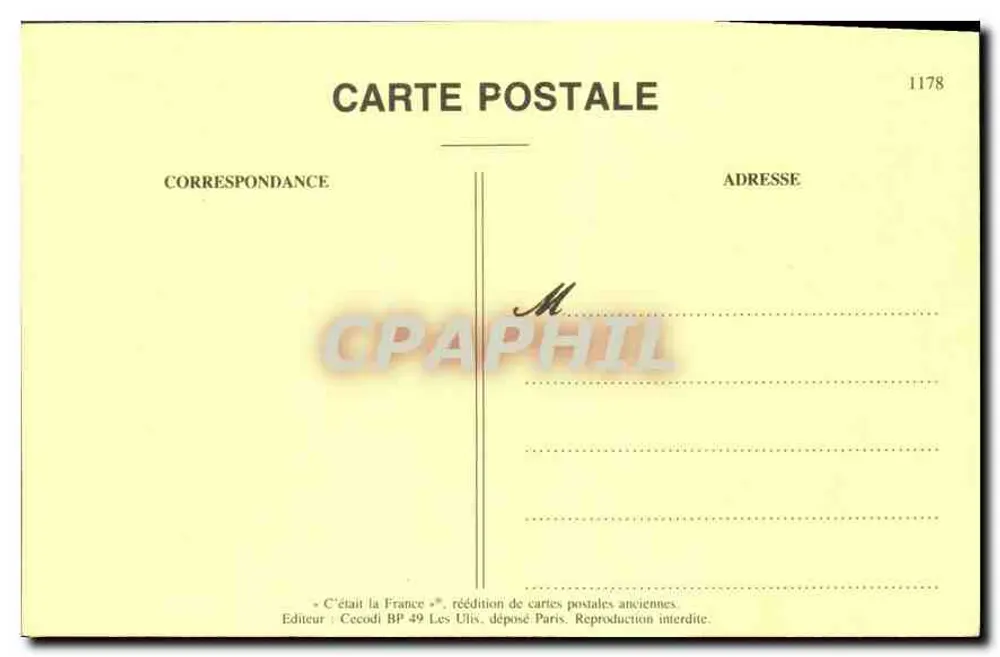 Douai — Porte d'Arras — Edição D. W. n°21 - Verso