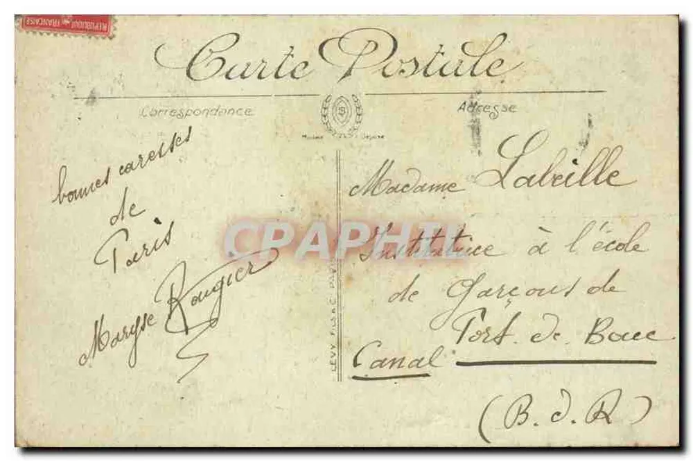 PARIS — Il Giardino del Luxembourg — LL. — n° 290 - Verso
