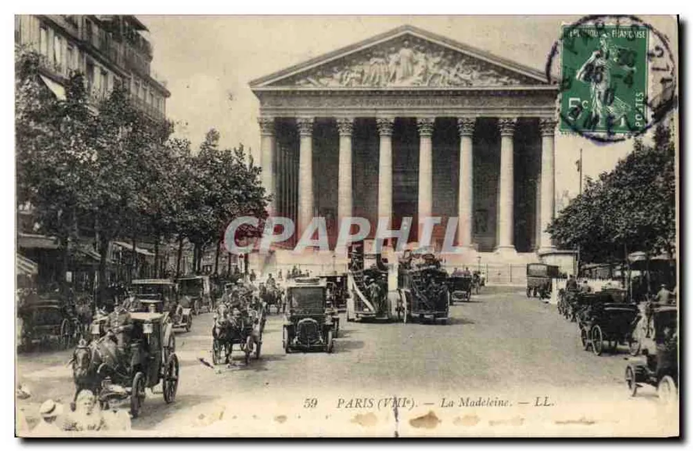 Paris (VIIIe) — A Madeleine — LL. — Editor LL, n° 59 - Frente