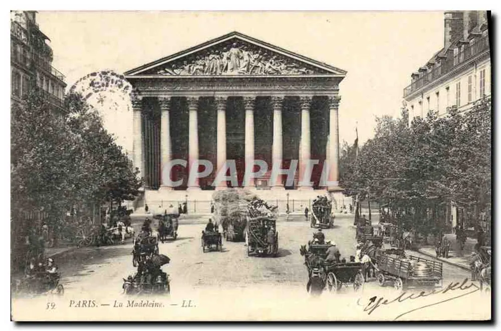 Paris — A Madeleine — LL. - Frente