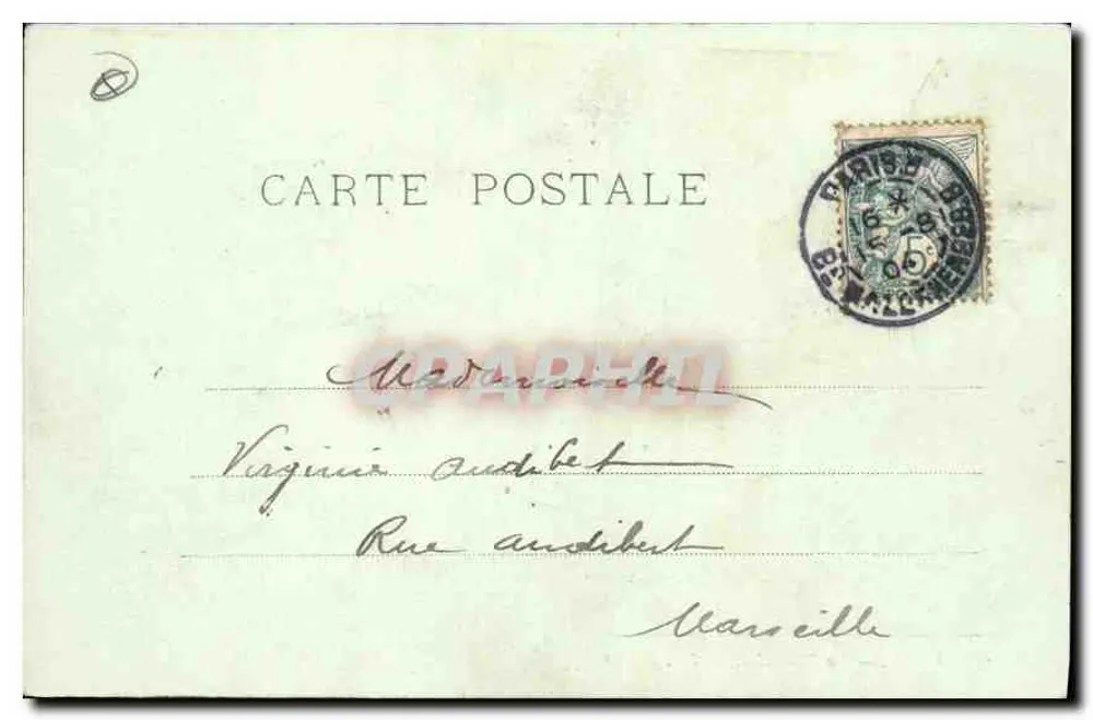 Paris — A Madeleine — LL. - Verso