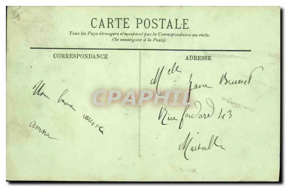 PARIS — O Boulevard Saint-Denis — LL. — n°104 - Verso