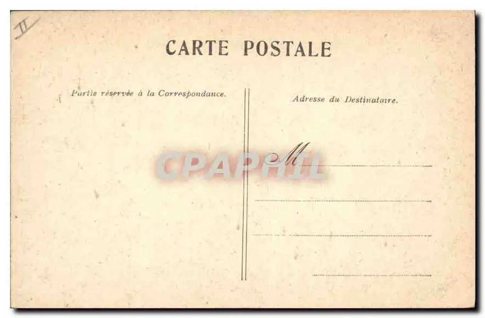 Paris — O Parc Monceau — entrada com quiosque de colunas - Verso