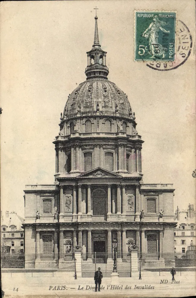 PARIS. — El Dôme del Hotel des Invalides — ND Phot, n°14 - Anverso