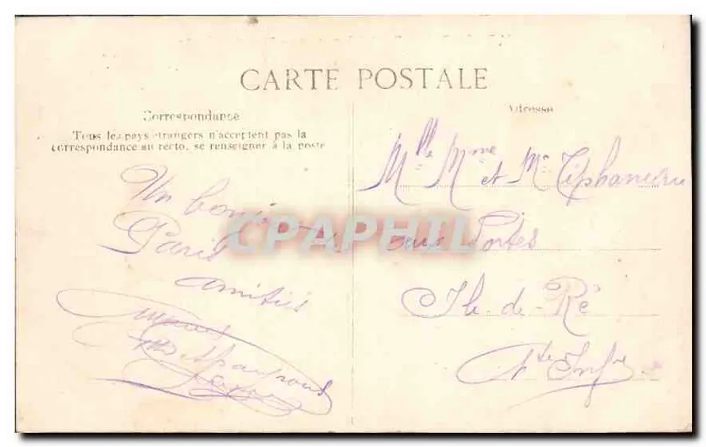 PARIS – Brücke Alexandre – Allgemeiner Blick – Verlag E.P.D., Nr. 4127 - Rückseite