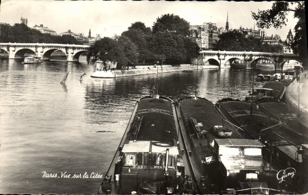Paris - Ansicht der Cité — Gany - Vorderseite