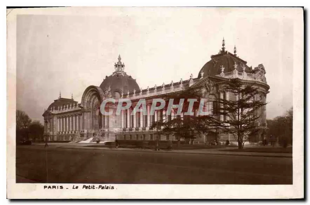 PARIS - A Vista do Petit-Palais — n° 1073 - Frente