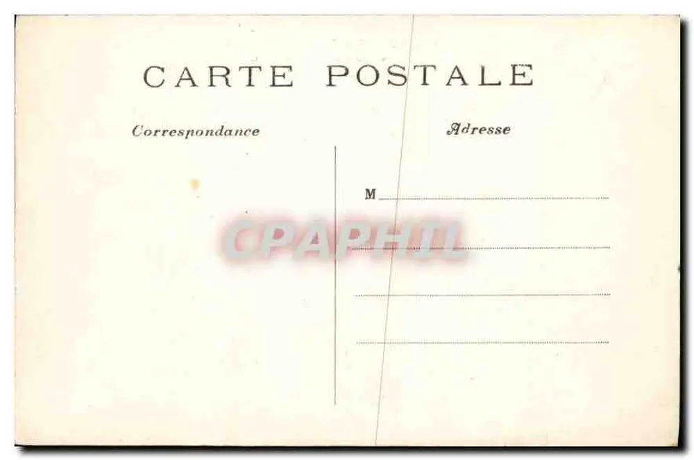 Paris — Die Rue Soufflot und der Panthéon — C.M. n°64 - Rückseite