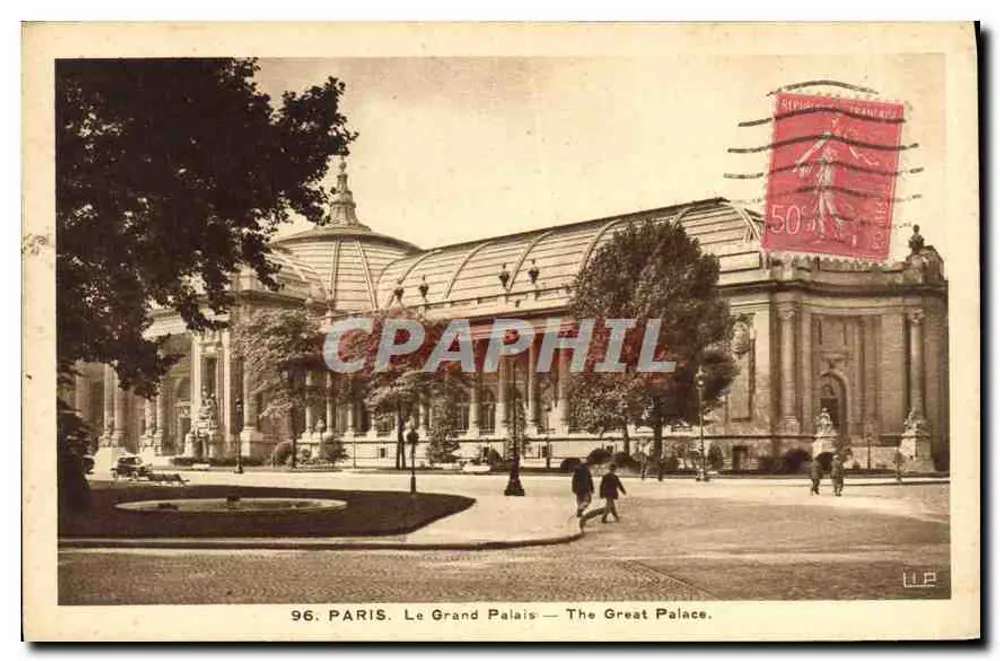 Parijs. Het Grote Paleis — The Great Palace — Artistieke Uitgaven LIP n°96 - Voorkant