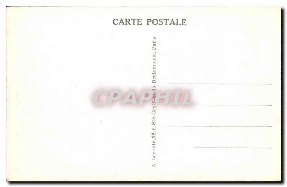PARIS — Hotel de Ville — A Casa da Cidade — n°46 - Verso