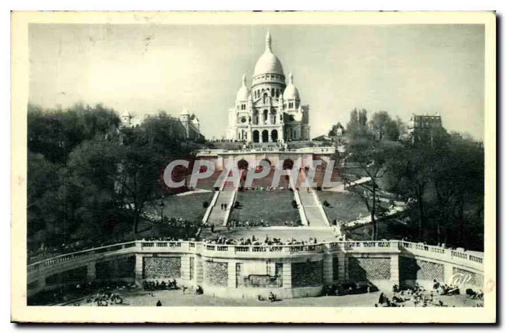 Basilika des Heiligen Herzens — Paris — Edition Novapad - Vorderseite
