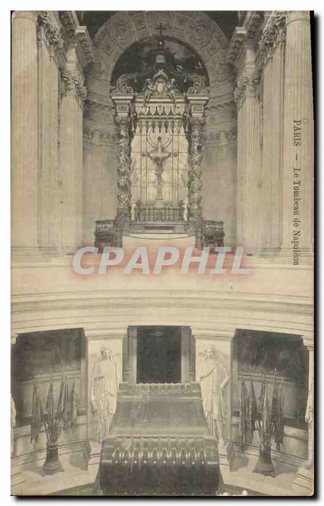 Paris — O Túmulo de Napoleão — Editor não identificado - Frente