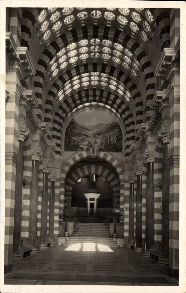 Le Mont-Dore — Thermalbad, der Große Saal — Ausgabe La Cigogne, Vichy - Vorderseite