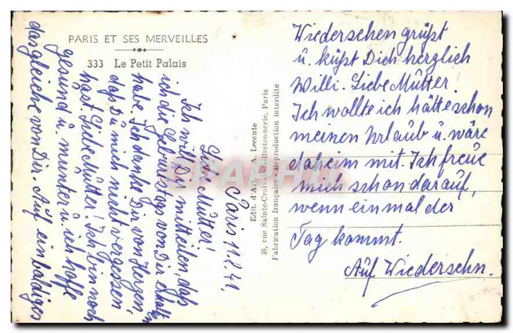 O Petit Palais — Paris — editor Guy - Verso