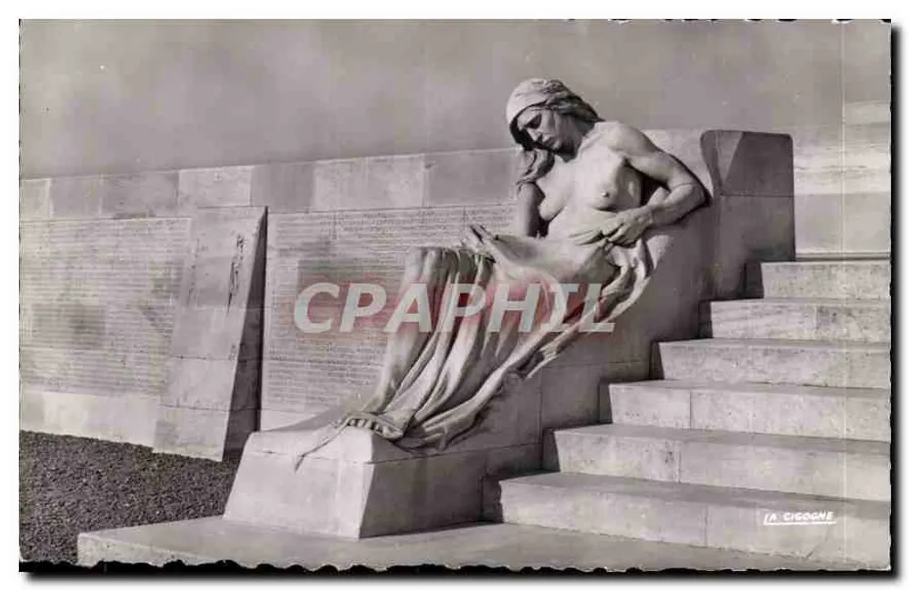 Vimy — Kanadischer Gedenkstein — Lesung der Gefallenen — Edition La Cigogne - Vorderseite