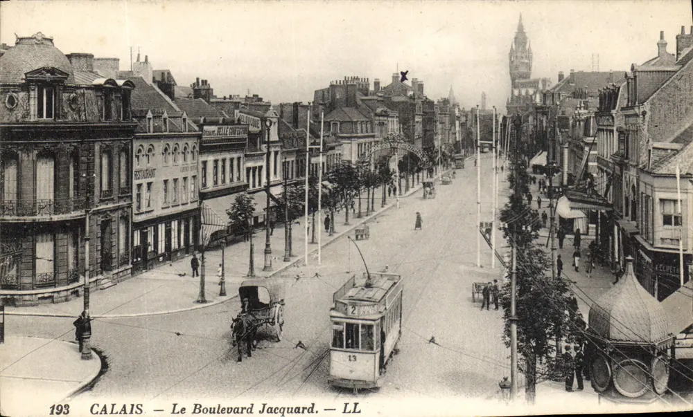 Calais — O Boulevard Jacquard — LL - Frente