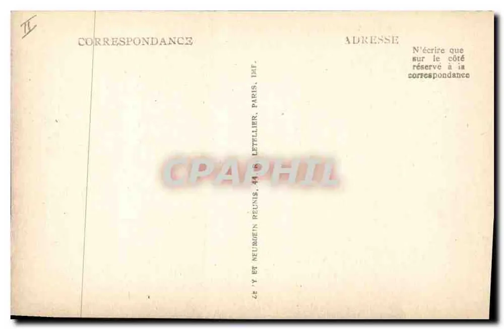 Ilha Rousse — O Golfo — LL — Editor Letellier, Paris - Verso