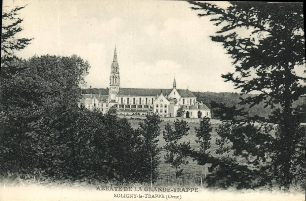 Abtei La Grande-Trappe — Soligny-la-Trappe (Orne) - Vorderseite