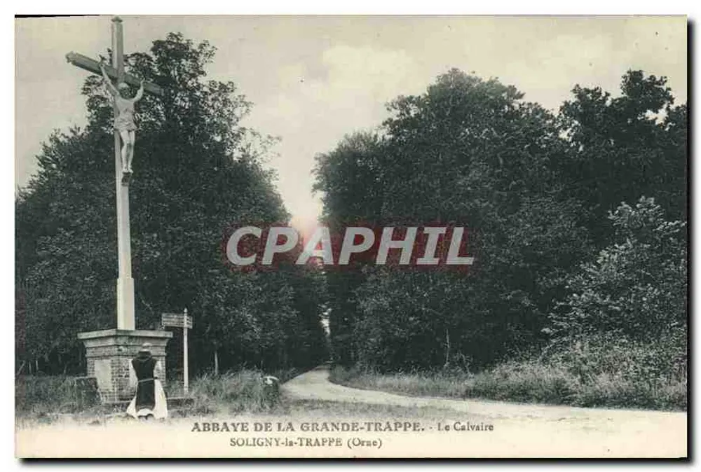 Abtei La Grande-Trappe — Das Calvarium — Soligny-la-Trappe (Orne) - Vorderseite